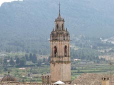 The Church Bell Tower Biar Spain